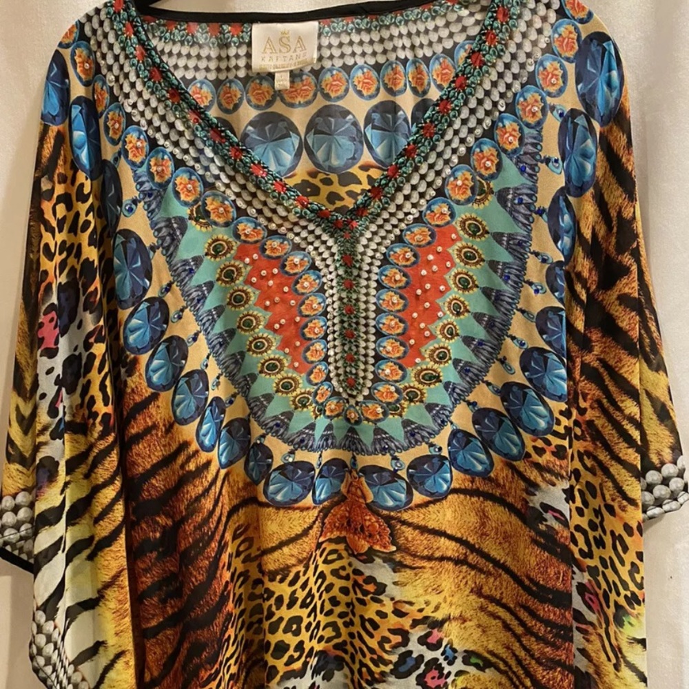 Shahs of Sunset Asa Brand Gorgeous Kaftan Size L